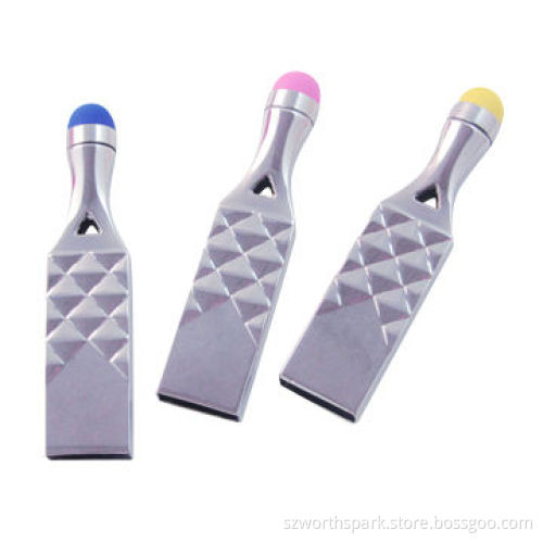 Stylus touch pen USB flash drives, animal and bracelet styles
